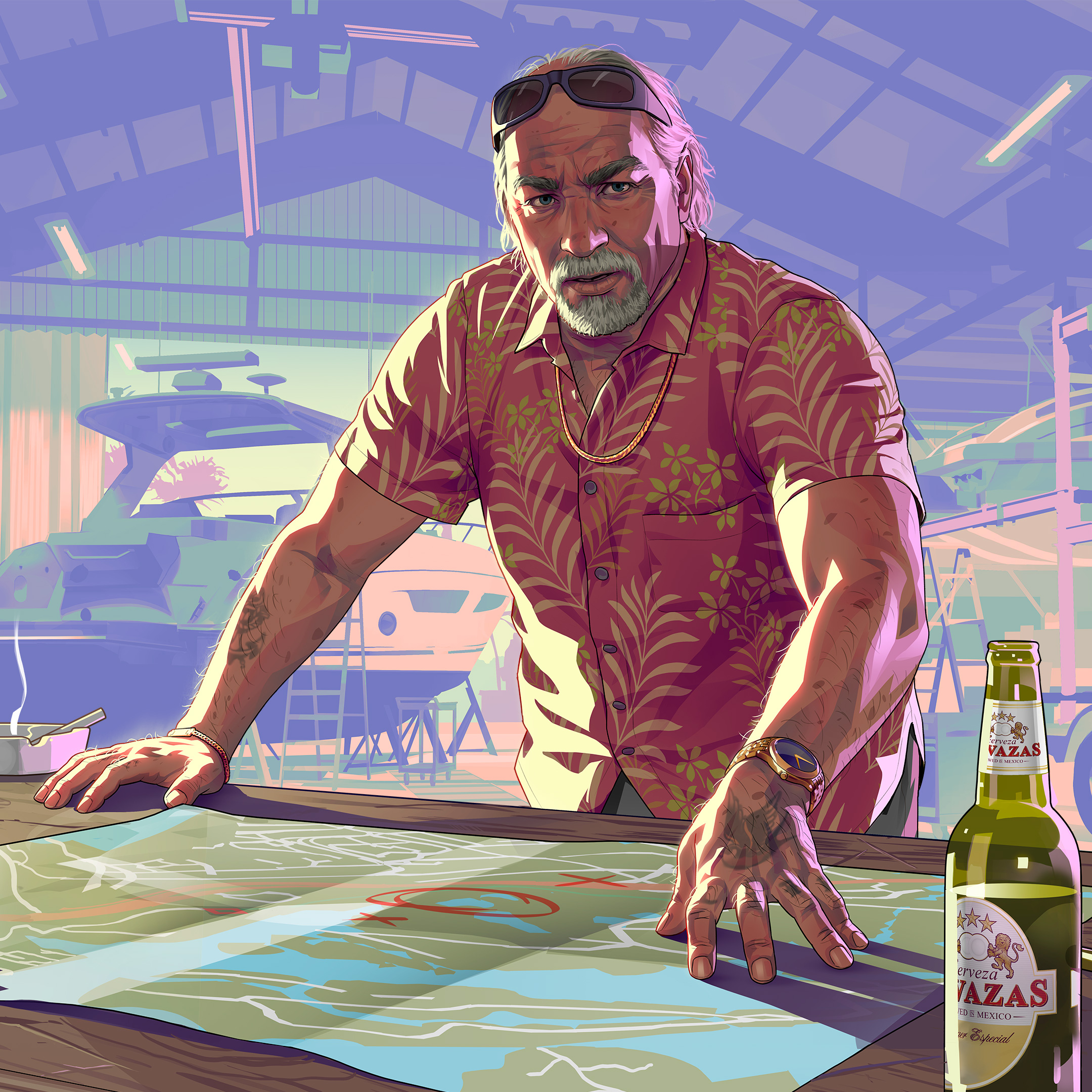GTA 6 wallpaper: Brian Heder, square format