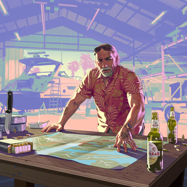 GTA 6 wallpaper: Brian Heder, tablet format