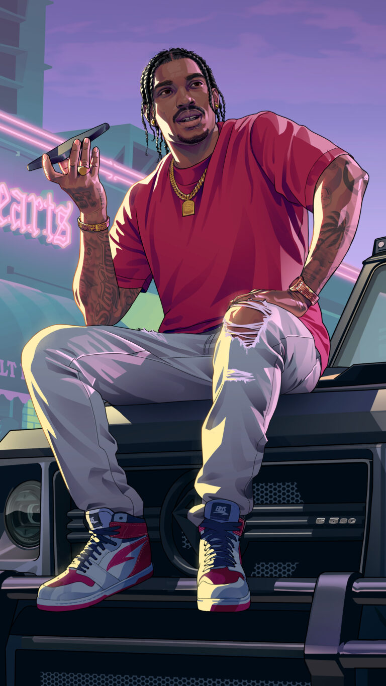 GTA 6 wallpaper: Dre’Quan Priest, portrait format
