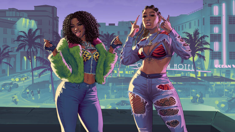 GTA 6 wallpaper: Real Dimez, desktop format