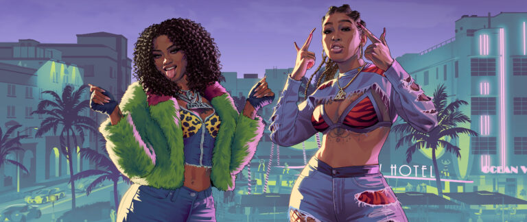 GTA 6 wallpaper: Real Dimez, ultrawide format