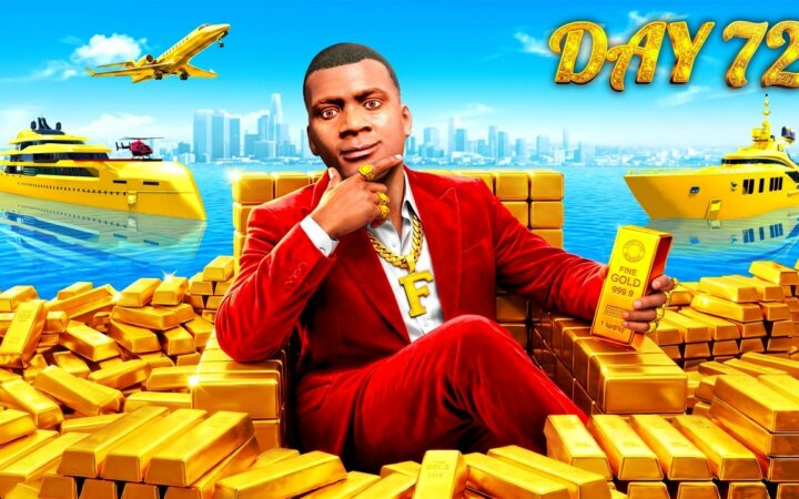 What’s Life Like as a GTA 5 Billionaire? 100 Days of Pure Chaos and Luxury