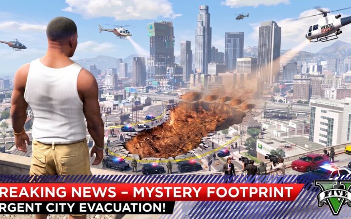 The Giant GTA 5 Footprint: A New Monster Mystery in Los Santos?