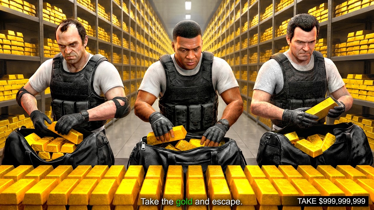 Unlocking the Secret Vault: Inside the Legendary GTA 5 Gold Reserve Heist