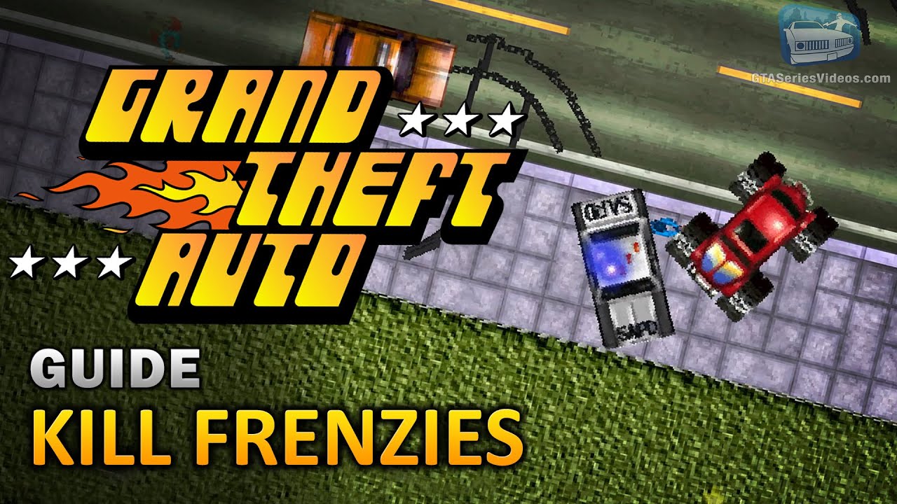 A Guide to All GTA 1 Kill Frenzies: The Original Rampage