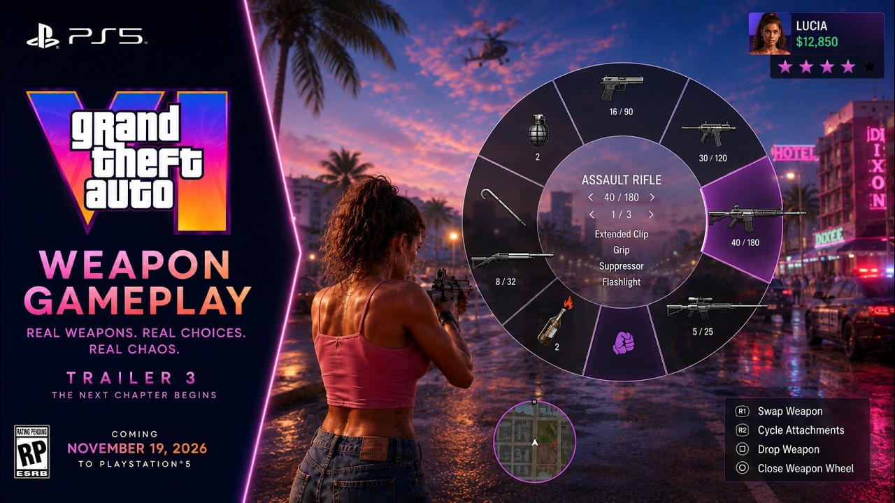 GTA 6 Weapons: A Deep Dive into the Next-Gen Vice City Arsenal