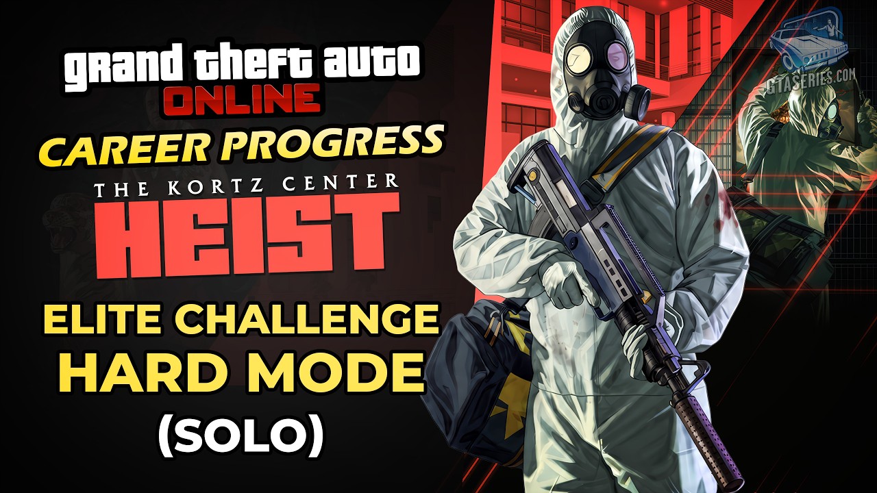 GTA Online: Mastering The Kortz Center Heist Solo on Hard Mode