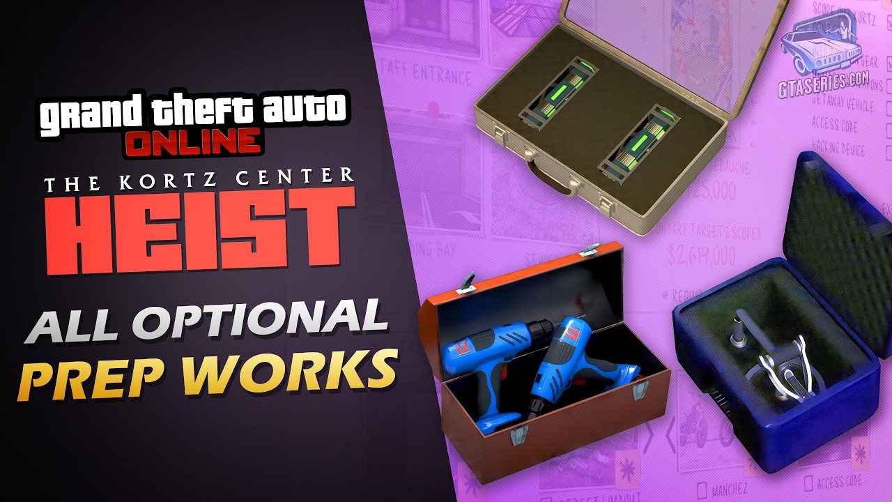 GTA Online: Mastering The Kortz Center Heist Optional Prep Missions