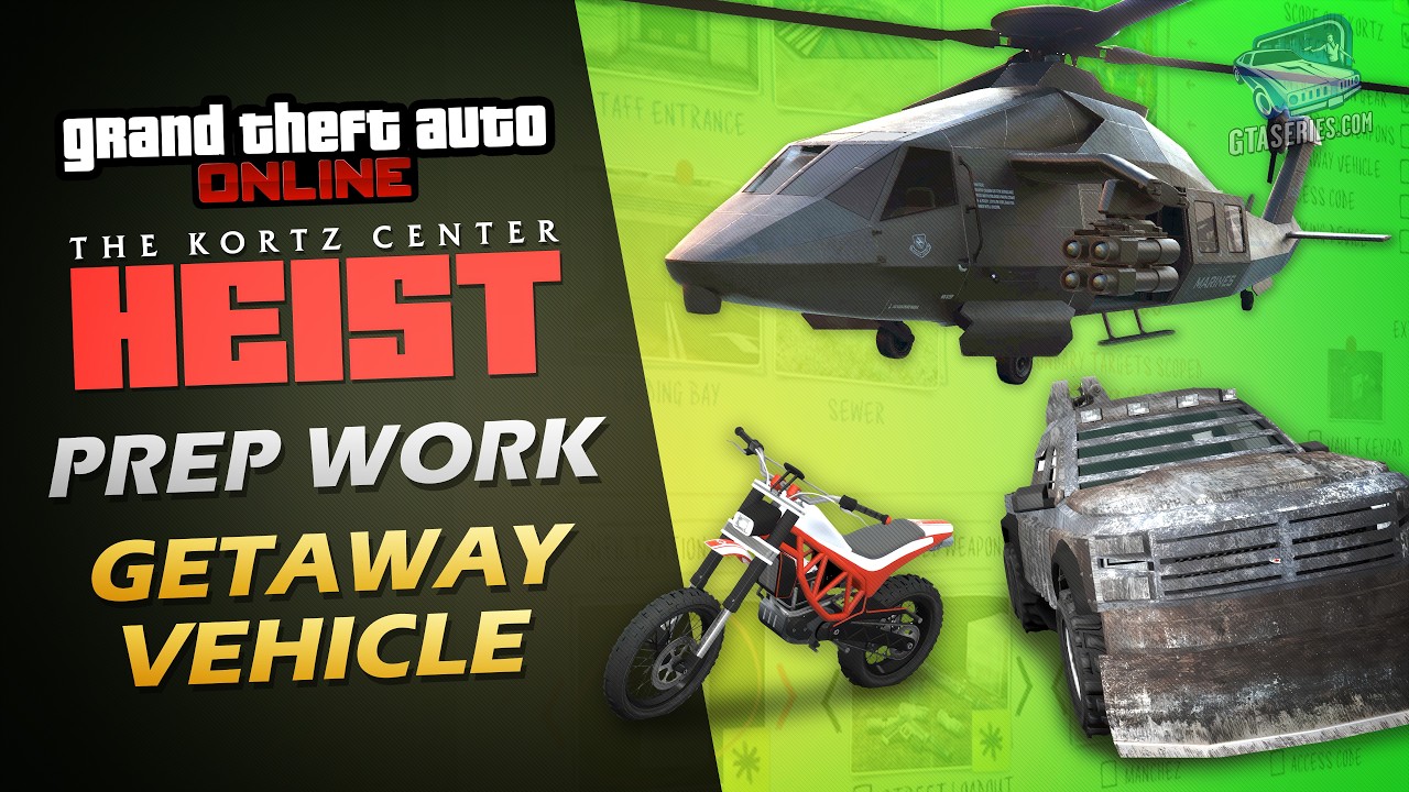 GTA Online: Mastering The Kortz Center Heist Getaway Vehicle Prep