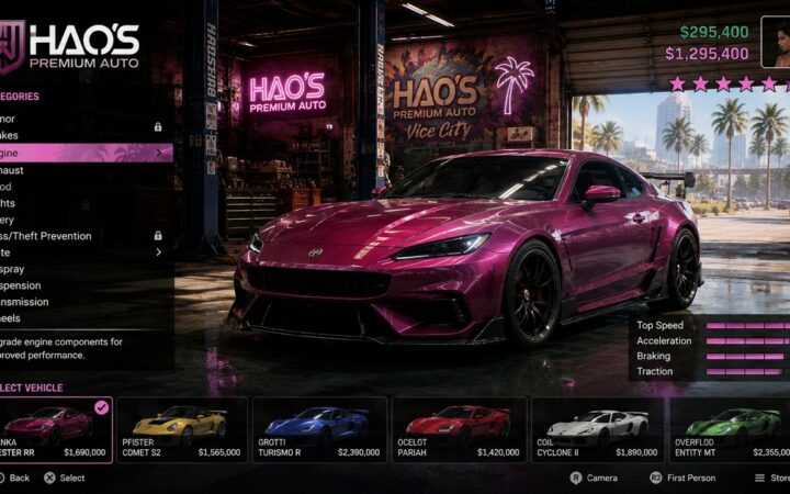 GTA 6 Car Customization: Leaks Reveal the Deepest Tuning System Yet