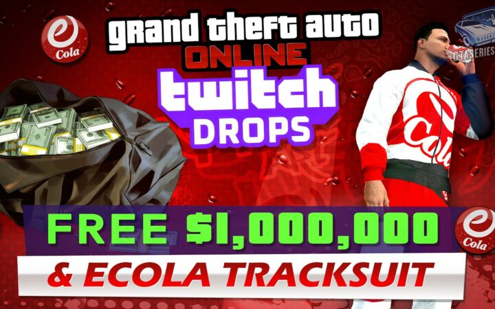 GTA Online Twitch Drops: How to Claim Your Free $1,000,000 and eCola Tracksuit